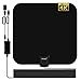TV Antenna Indoor Amplified HDTV Antenna TV Digital HD 4K,80 Miles Range Max,with Powerful Amplifier 16.5 FT Coax Cable,2021 Newest