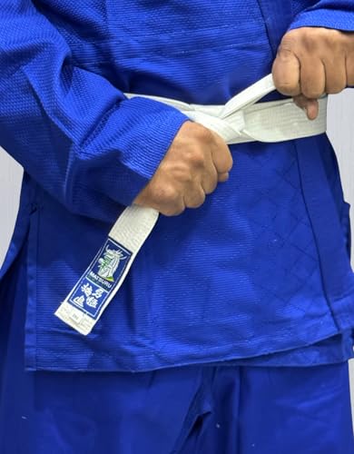 Kimono Judô Matsuru Trançado 350g Unissex Faixa Branca