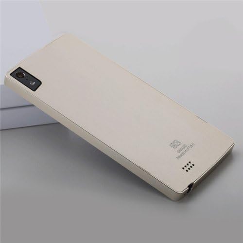 DAYJOY Luxury Deluxe Design Ultra Thin Slim Aluminum Alloy Protective Metal Bumper Shell Case Cover for GIONEE ELIFE S5.5 GN9000 (GOLDEN-1)