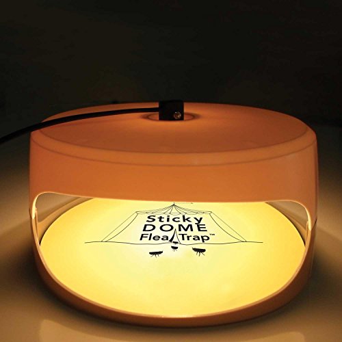 Seicosy Indoor Pest Control, Flea Killer Hi-tech Ecological Sticky Dome Flea Trap + 2 Glue Discs Seicosy Indoor Pest Control, Flea Killer Hi-tech Ecological Sticky Dome Flea Trap + 2 Glue Discs