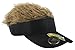 Flair Hair Mens Black Visor Flair Hair Bottle Opener One Size Fits Most