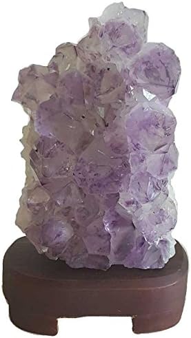 7" Amethyst Druse lamp