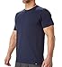 Saxx Underwear Men's 3SIX Five Short Sleeve Crew Neck T-Shirt Navy Underwear