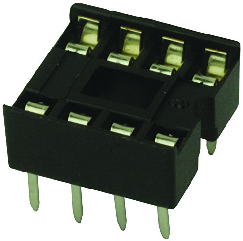 Texas Instruments (UA741CP + Socket) Linear - Amplifiers, IC OPAMP GP 1MHZ SGL LP 8DIP 741 UA741, IC OPAMP GP 1MHZ 8DIP, (Pack of 12) - Thumbnail 2