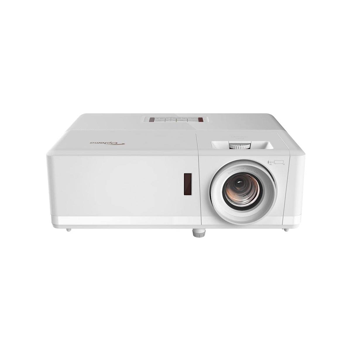 Optoma UHZ50 Smart 4K UHD Laser Home Theater Projector | 3000 Lumens | HDR Adjustment Options | Cinematic Color | Flexible Installation 1.3x Zoom & Vertical Lens Shift | Works with Alexa & Google