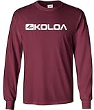 Koloa Surf Long Sleeve 50/50 Cotton/Poly Graphic T-Shirts in Regular, Big & Tall