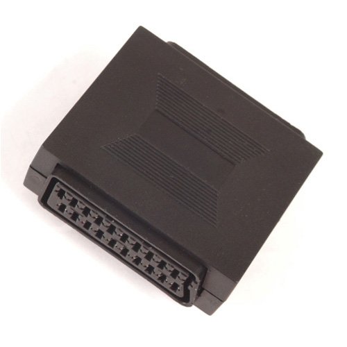 AV Link Scart coupler - socket - socket, gold plated