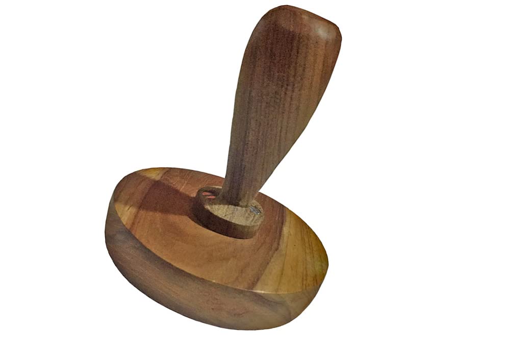 Shourya Trading Wooden Potato Masher, Masher, Bean Masher, Crusher, Brown, Wood Handle