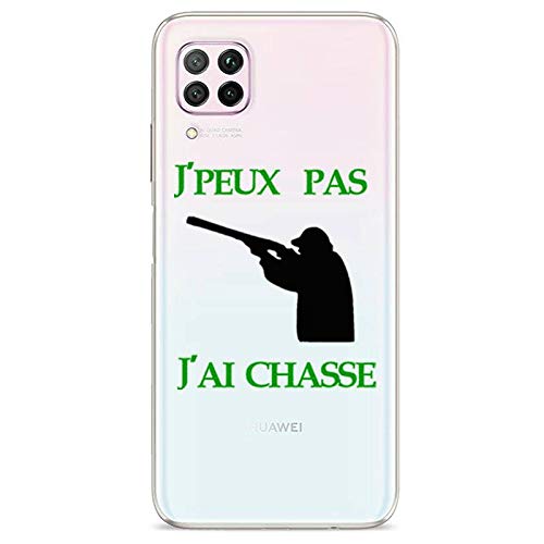 Transparent Case for Huawei P40 Lite Jpeux Pas Jai Chasse