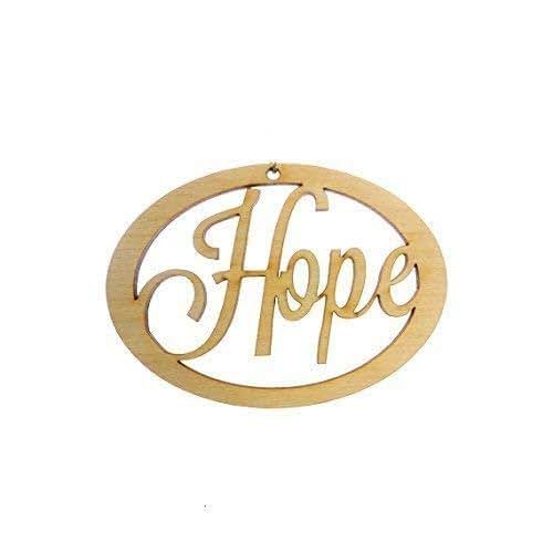 Personalized Hope Ornament Hope Decorations Hope Decor