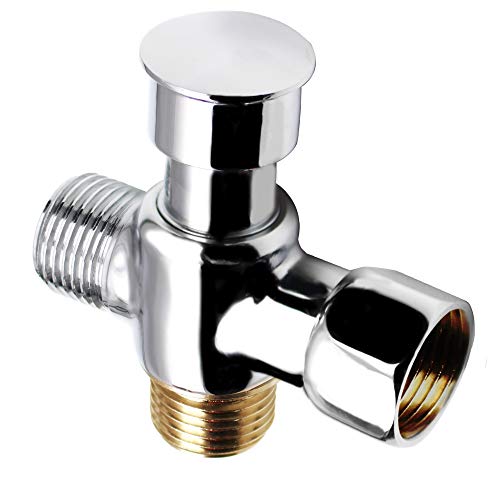 image for YOO.MEE Shower Arm Diverter for Fixed Shower Head and Handheld Shower 