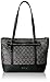 Nine West 9 Jacquard Tote, Black/Grey Metallic/Black