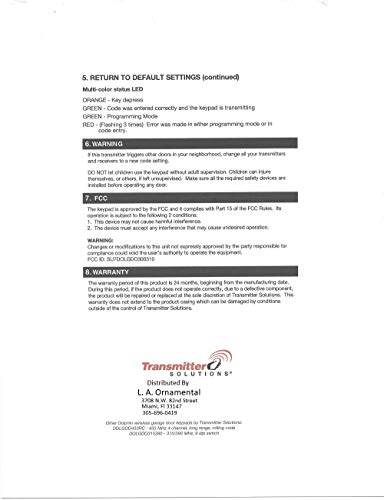 3 Linear+DNT00062+Compatible+Wireless+Keyless