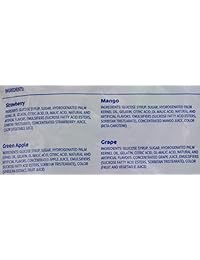 Morinaga Hi, surtido de masticables saborizados 17.64 onzas, más de 100 frutas masticables...