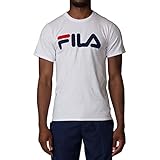 Fila Men's Printed T-Shirt, White, 3XL