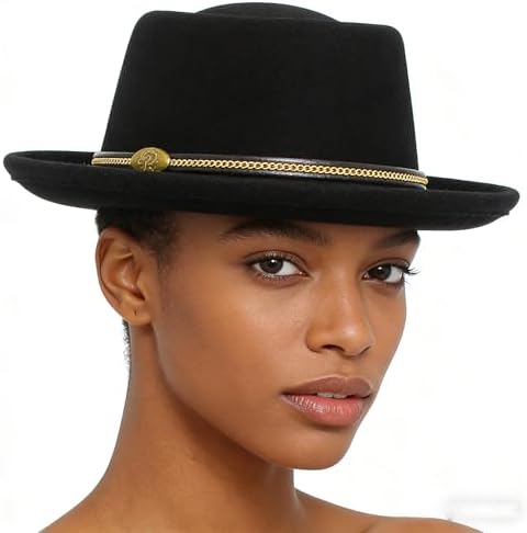 Gigi Pip Ruth Trilby Felt Fedora Hat for Women, 100% Wool  display picture 1