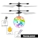 RC Toy, RC Flying Ball, Accmor Infrared Induction Helicopter Ball with Rainbow Shinning LED Lights and Remote Control for Boys and Girls