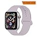 YANCH Compatible with for Apple Watch Band 38mm 40mm, Soft Silicone Sport Band Replacement Wrist Strap Compatible with for iWatch Nike+,Sport,Edition,S/M,Lavender