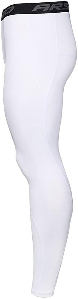 ARSUXEO Men's Compression Tights Running Pants Baselayer Legging K3 : Clothing
