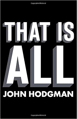 That is All - John Hodgman