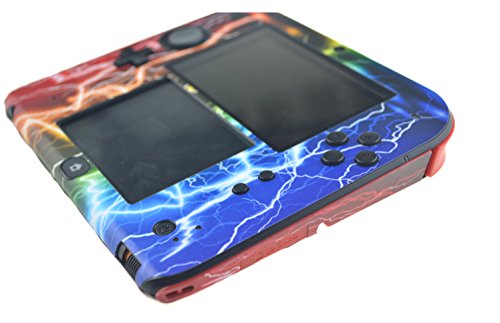 image for TECTINTER Lightning Design Video Game Vinyl Skin Decal for Nintendo 2D