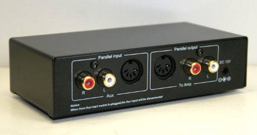 TCC TC-780LC Stereo Line Level Amp / Booster with iPod Jack; BLACK VERSION