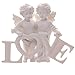 Puckator Sweet Cherub Couple Holding Love Letters