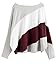 Romwe Women's Sweatshirt Casual Oversized Baggy Shirts Batwing Sleeve Pullover Tops