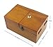 Useless Box Machine Fully Assembled Turns Itself with Switc Finger in Box-Wooden Desk Toys Gifts For Adults/Children