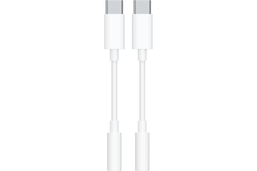 USB-C to 3.5mm Audio Headphone Adapter - HiFi 2 Pack Compatible with Apple iPhone 17 16 15 Samsung Galaxy S25 S24 S23 S22 S21