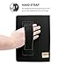 Galaxy Note 10.1 (2014) Case, Snugg - Black Leather Smart Case Cover Samsung Galaxy Note 10.1 (2014) Protective Flip Stand Cover with Auto Wake/Sleep