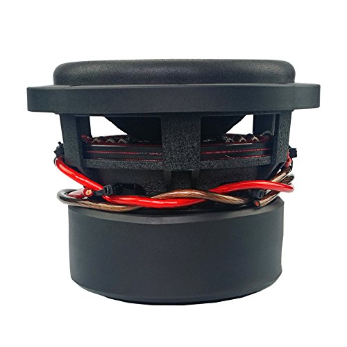 Massive Audio HippoXL64 - 6 Inch Car Audio 600 Watt Hippo Series Competition Subwoofer, Dual 4 Ohm, 2 Inch V.C