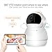 Indoor Camera, Nanny Cam, Wireless IP Camera, WiFi 1080P HD Home Security Camera with Two Way Audio and Video, Night Vision Pet/Dog/Cat/Elder/Baby Monitor, Pan/Tilt/Zoom Function