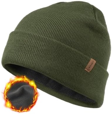 Amazon.com : Beanie Gifts Winter Hat Thermal Slouchy Knit  display picture 3