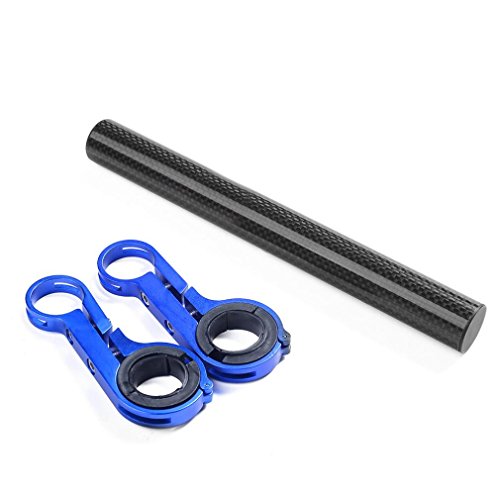 MChoice Bike Flashlight Holder Handle Bar Bicycle Accessories Extender Mount Bracket (Blue)