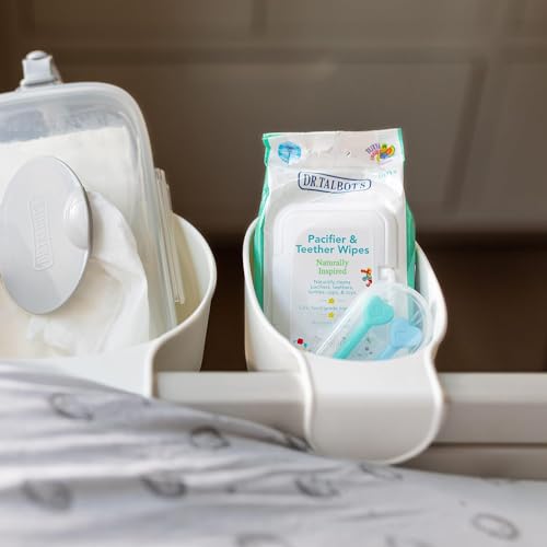 Dr. Talbot's Pacifier and Teether Wipes Naturally Inspired with Citroganix, Vanilla Milk, 48 Count, 1 Pack