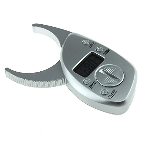 Hukai Digital Body Fat Caliper + Waist Measuring Arm Hips Tape Measure Analyzer Kits