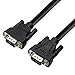 DTech 3 Feet SVGA VGA Computer Monitor Cable Male to Male Supports 1080p High Resolution (1 Meter, Black)