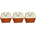 buytra 3 Pack Slow Rise Squishy Charms, Emoji Toast