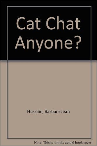 Cat Chat Anyone Hussain Barbara Jean Amazon Com Books