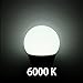 Nada LED Light Bulbs A19 E26 Globe AC DC 12V 24V 7W Solar Power Lamp Cool White Daylight 6000K Work Flood Deck Lights for Living Room Bedrooms Bathroom Vanity Lighting Bar Fixtures Lamps Office Decor