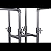 Clothing Rack Econoco - Heavy Duty Pipeline Adjustable, 4 Way Rack, Plumbing Pipe Clothes Rack, Anthracite Grey