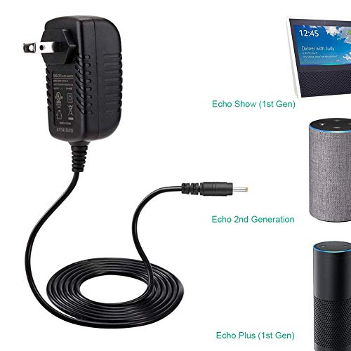 21W Power Cord Compatible Alexa Show (1st Gen), Plus (1st Gen), TV (2nd Gen) - Replacement AC Charge - //coolthings.us