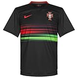 Nike Portugal Away Stadium Soccer Jersey (Black, Red, Green)