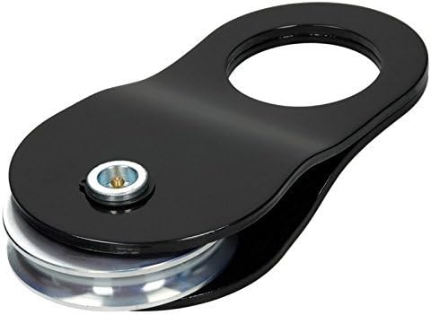 Varan Motors 8Tsnatch Heavy Duty 8 TON Winch Pulley Snatch Block Heavy Duty Off Road 4x4 Rope Pulley with Hook