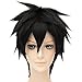 MSHUI Anime Movie Big hero 6 Hiro Hamada Costume Cosplay Wig Black Short Hair
