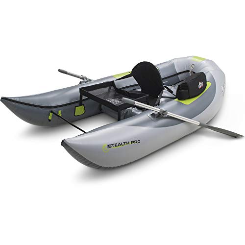 Outcast PAC 1000FS Inflatable Pontoon Boat - 500 Lb Capacity For Fishing & Floating