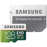 Samsung 128GB 100MB/s (U3) MicroSD Evo Select Memory Card with Adapter (MB-ME128GA/AM)