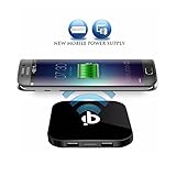 Wireless Charger, 11TT Ultra-Slim Charger QI Wireless Charging Pad [Upgraded Version with Two USB Charging Ports] for Galaxy S8 / S7 / S6 / Edge / Plus, Note 5 / 4, LG, Nexus, HTC and More (Black)