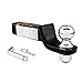 Trailer Hitch Ball Mount with 2 Inch Ball & Hitch Pin ,Topsky TS1903 , Fits 2 Inch Receiver (GTW 6,000 lbs)